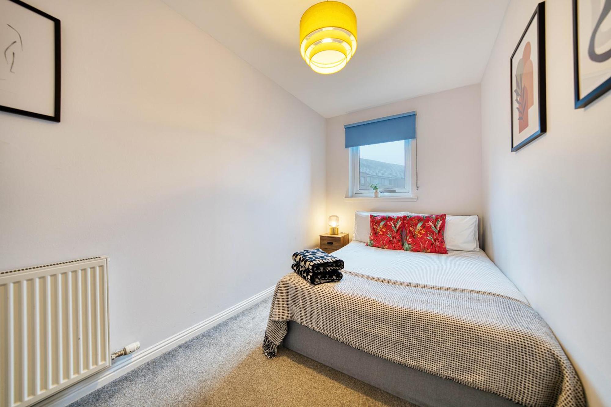 Appartamento Modern 2 Bed Flat With Free Parking Glasgow Esterno foto